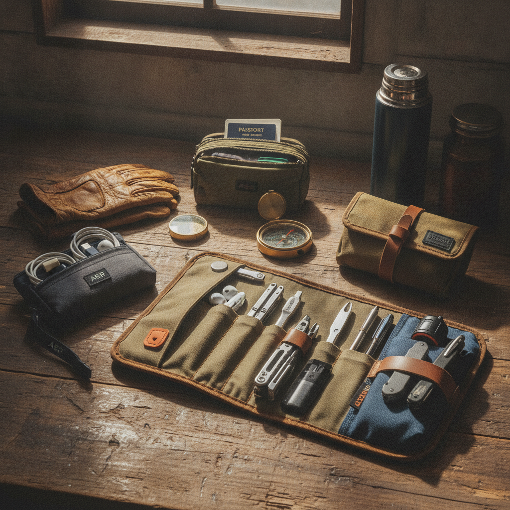 Tool Rolls and Organiser Pouches: Keeping Your Carry Tidy