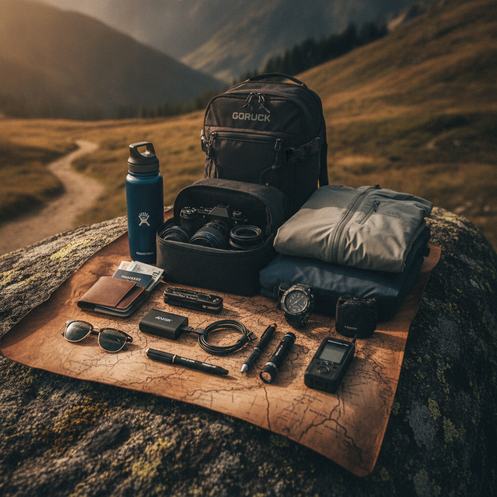 Travel EDC: Essentials for the On-the-Move Adventurer